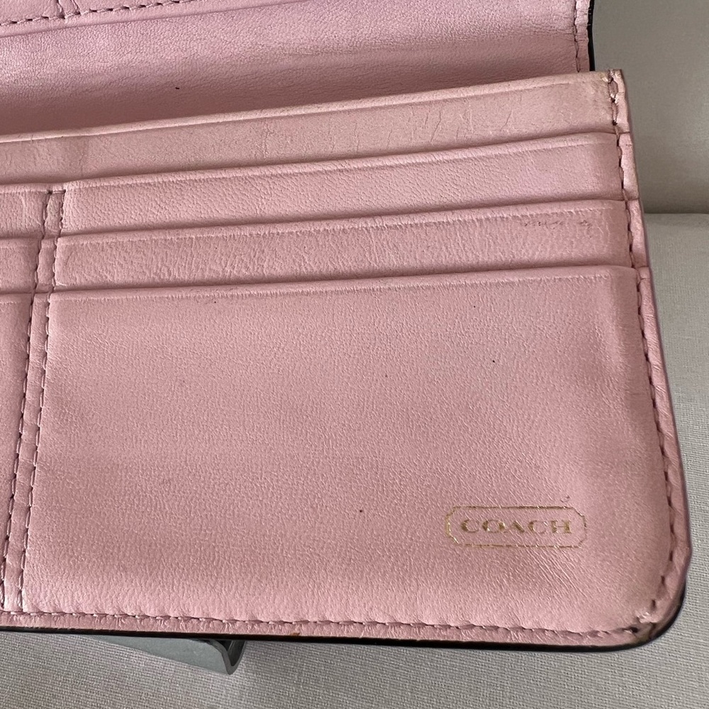 Coach Black Leather Wallet - Picture 12 of 15